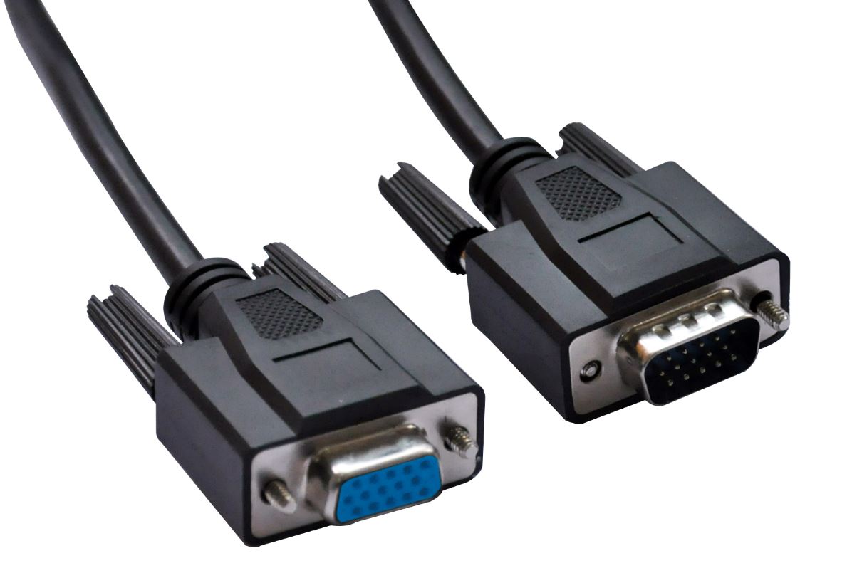 Astrotek VGA Extension Cable 3m - 15 pins Male to 15 pins Female for Monitor PC Molded Type Black Astrotek VGA Extension Cable 3m - 15 pins Male to 15 pins Female for Monitor PC Molded Type Black